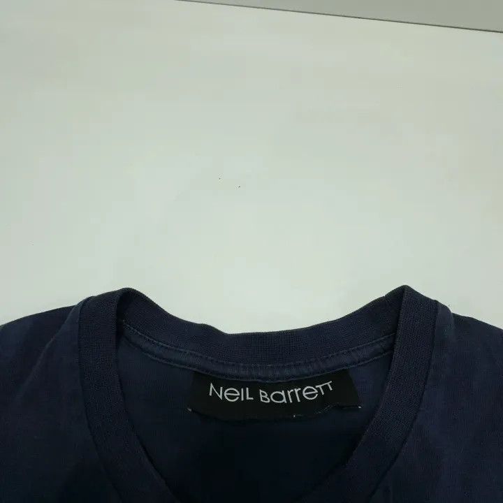 Neil Barrett Neil Barrett Casual Solid Short Sleeve T-Shirt 0079 Size US S / EU 44-46 / 1 - 4 Thumbnail