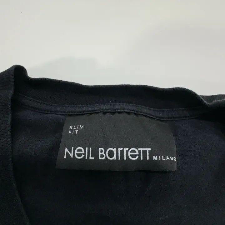 Neil Barrett Neil Barrett Black Lightning Print T-Shirt 0079 Size US XXL / EU 58 / 5 - 5 Thumbnail