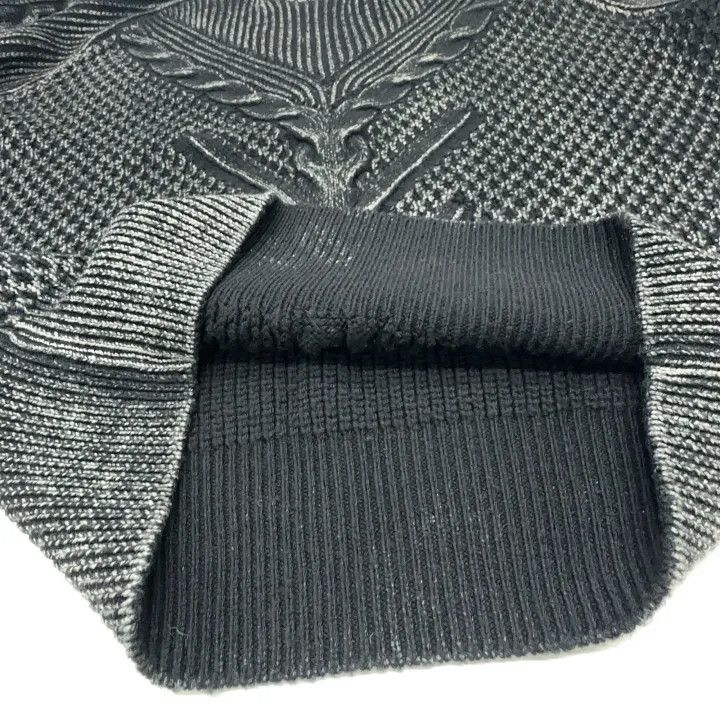 Neil Barrett Neil Barrett Vintage Wash Black Sweater 0079 Size US L / EU 52-54 / 3 - 7 Thumbnail