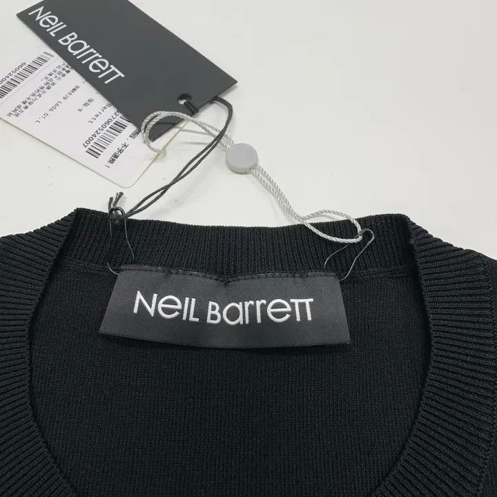 Neil Barrett Neil Barrett Casual Black Short Sleeve T-Shirt 0079 Size US L / EU 52-54 / 3 - 4 Thumbnail
