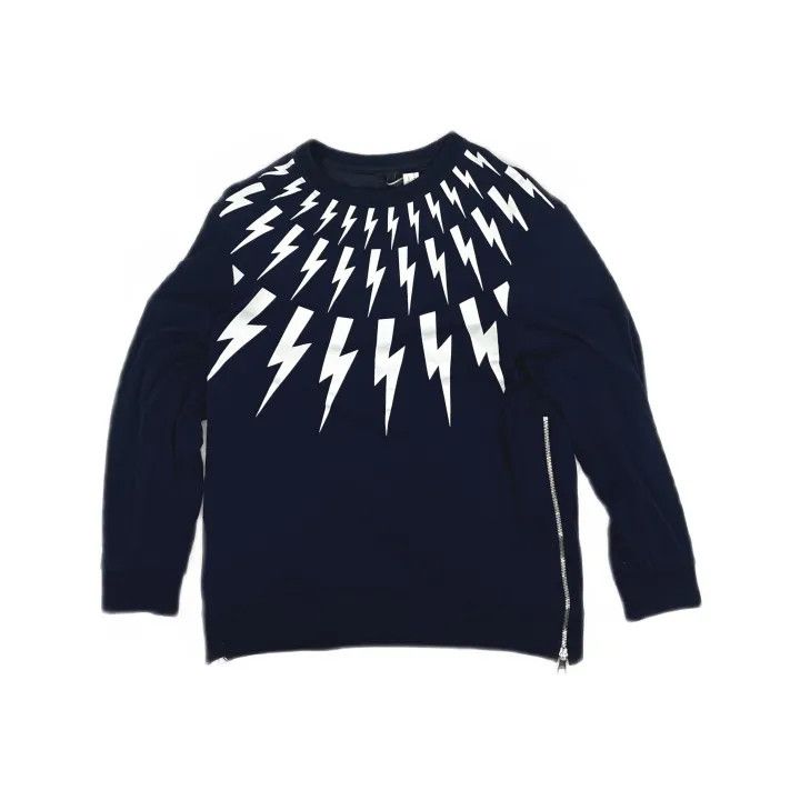 Neil Barrett Neil Barrett Stylish Long Sleeve T-Shirt 0079 Size US XL / EU 56 / 4 - 2 Thumbnail