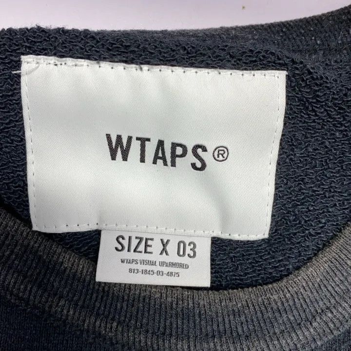 Wtaps WTAPS Black Short Sleeve T-Shirt for Men 0079 Size US L / EU 52-54 / 3 - 3 Thumbnail