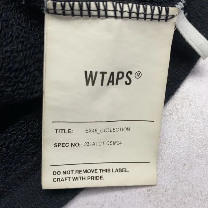 Wtaps WTAPS Black Short Sleeve T-Shirt for Men 0079 Size US L / EU 52-54 / 3 - 4 Thumbnail
