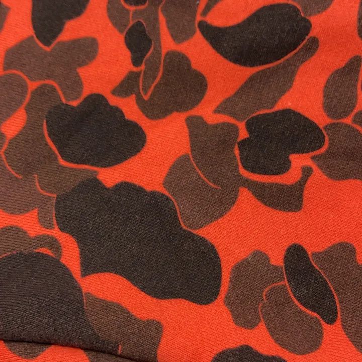 Wtaps WTAPS Casual Printed Sweatshirt in Orange 0079 Size US S / EU 44-46 / 1 - 8 Thumbnail
