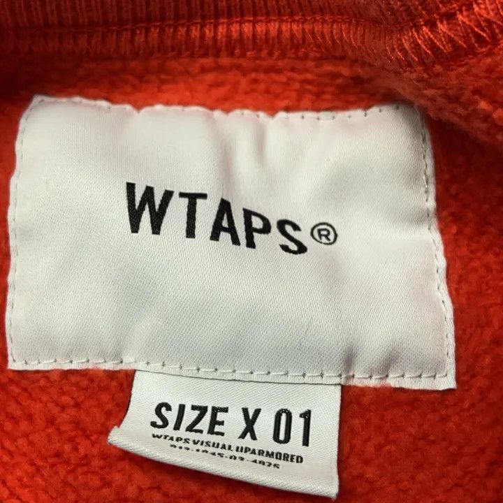 Wtaps WTAPS Casual Printed Sweatshirt in Orange 0079 Size US S / EU 44-46 / 1 - 3 Thumbnail