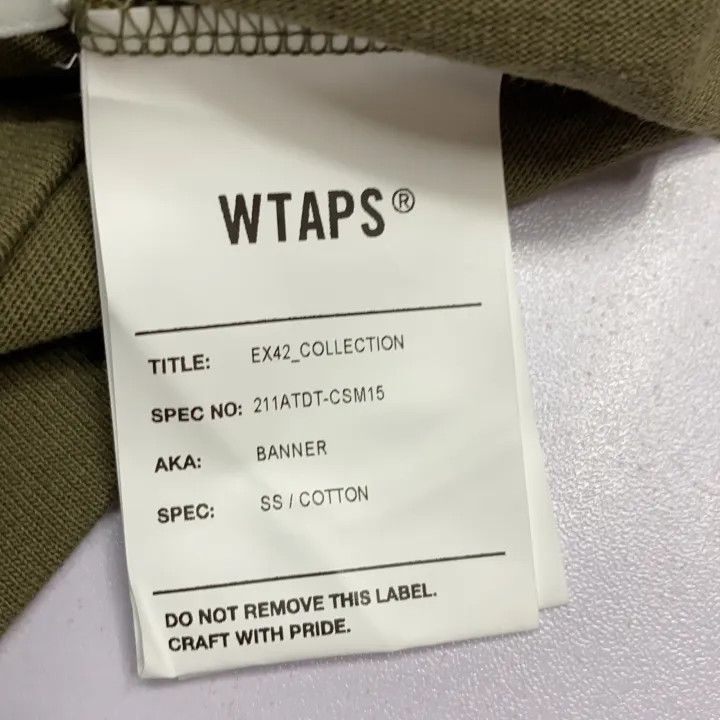 Wtaps WTAPS Logo Print Short Sleeve T-Shirt 0079 Size US L / EU 52-54 / 3 - 3 Thumbnail