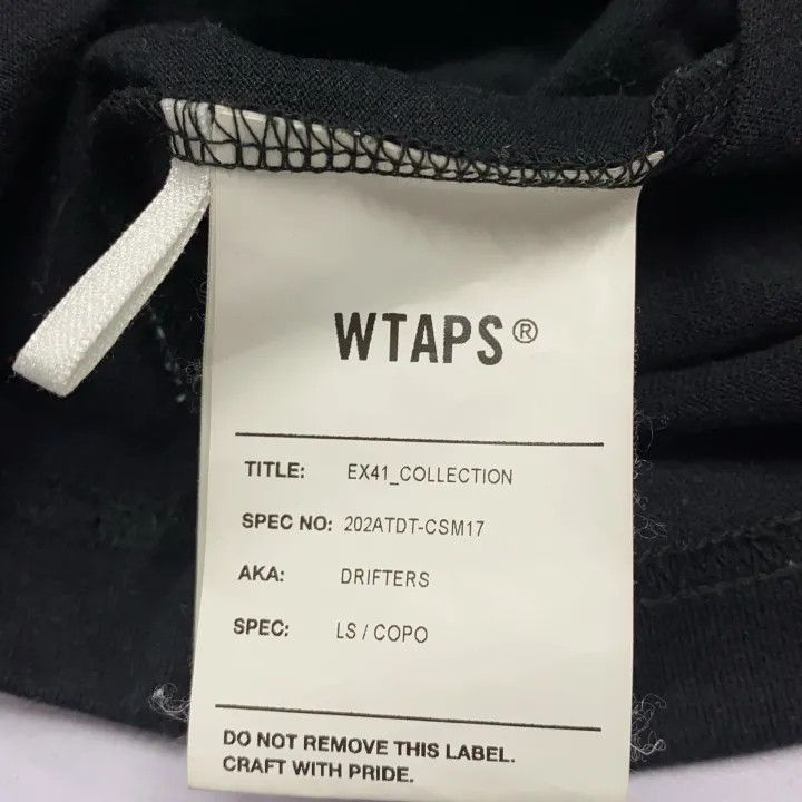 Wtaps WTAPS Drifters Long Sleeve T-shirt Black 0079 Size US M / EU 48-50 / 2 - 4 Thumbnail
