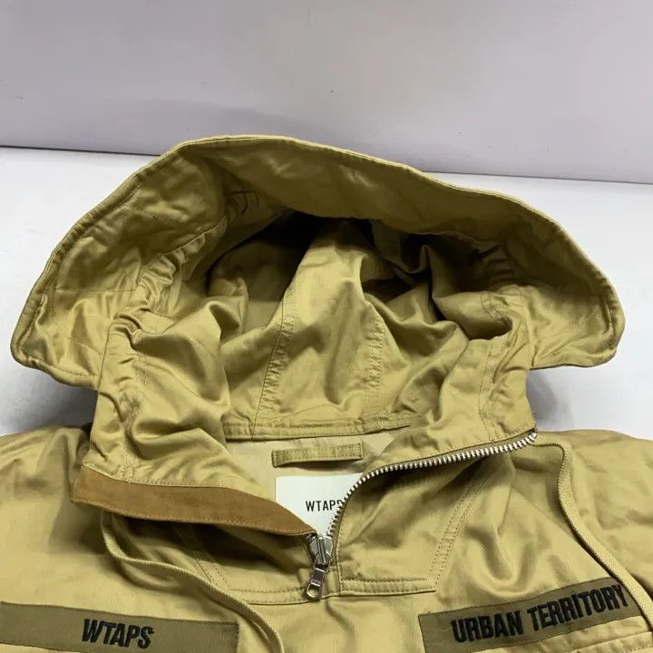 Wtaps WTAPS Khaki Half-Zip Pocket Jacket 0079 Size US M / EU 48-50 / 2 - 5 Thumbnail