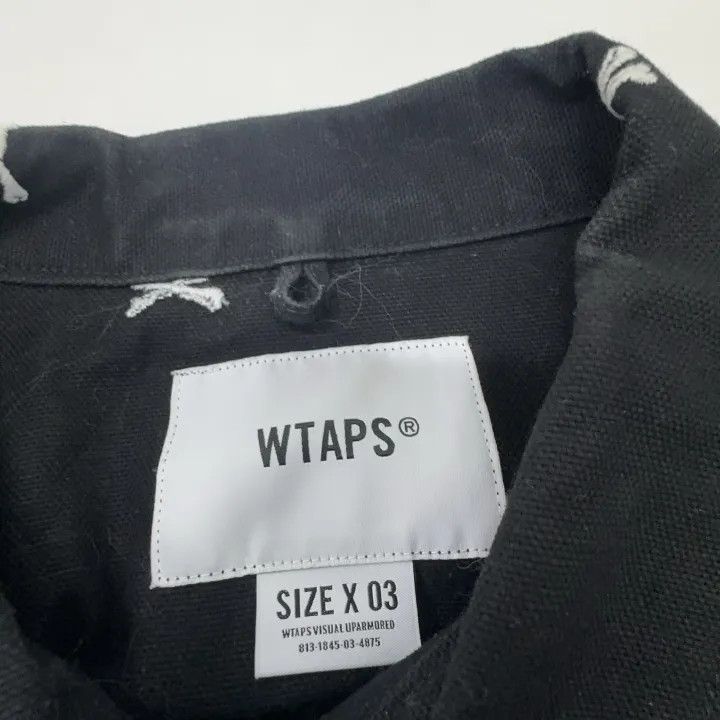 Wtaps WTAPS SS22 Black Pocket Long Sleeve Shirt 0079 Size US L / EU 52-54 / 3 - 4 Thumbnail