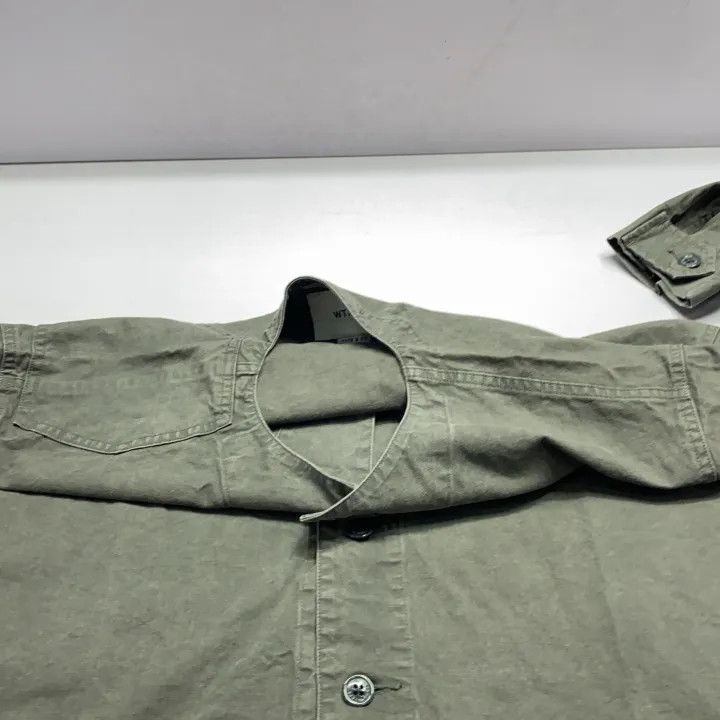 Wtaps WTAPS Long Sleeve Logo Pocket Shirt 0079 Size US M / EU 48-50 / 2 - 8 Thumbnail