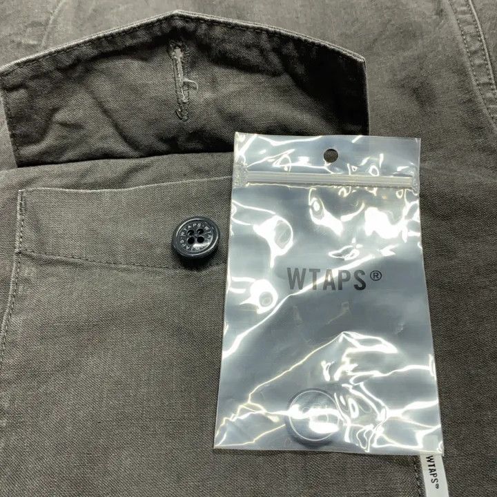 Wtaps WTAPS Long Sleeve Logo Pocket Shirt 0079 Size US M / EU 48-50 / 2 - 7 Thumbnail