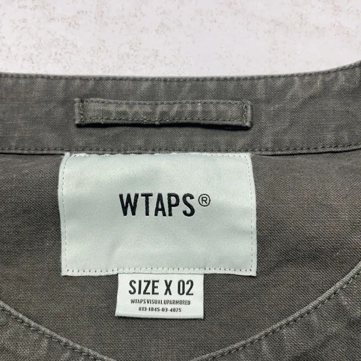 Wtaps WTAPS Long Sleeve Logo Pocket Shirt 0079 Size US M / EU 48-50 / 2 - 4 Thumbnail