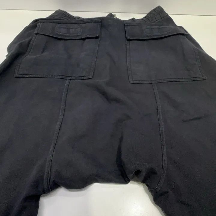 Rick Owens Rick Owens Black Casual Drawstring Pants 0079 Size US 26 / EU 42 - 9 Thumbnail