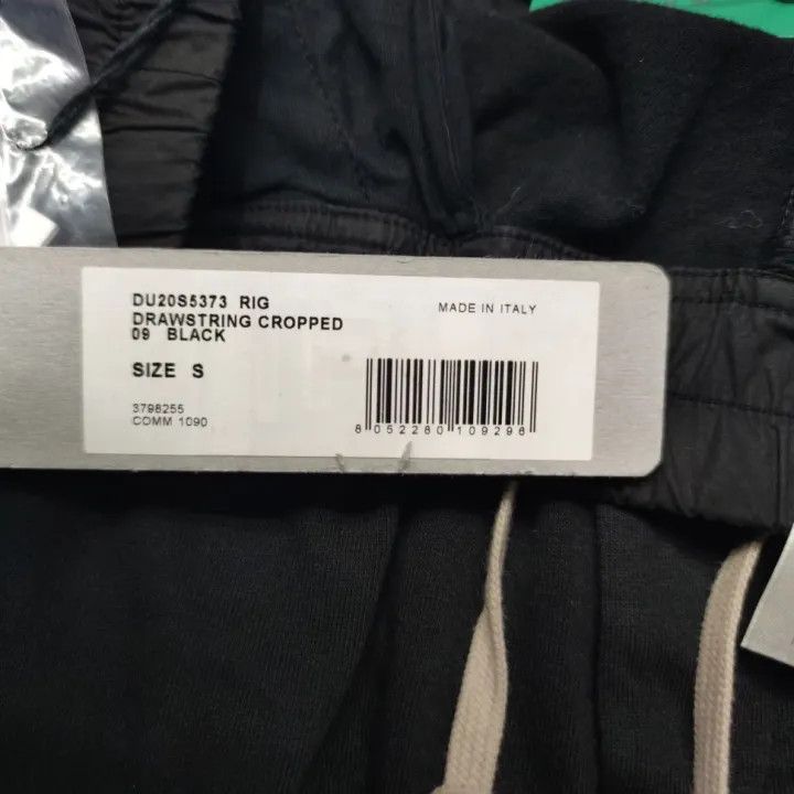 Rick Owens Rick Owens Comfortable Black Cotton Pants 0079 Size US 27 - 3 Thumbnail