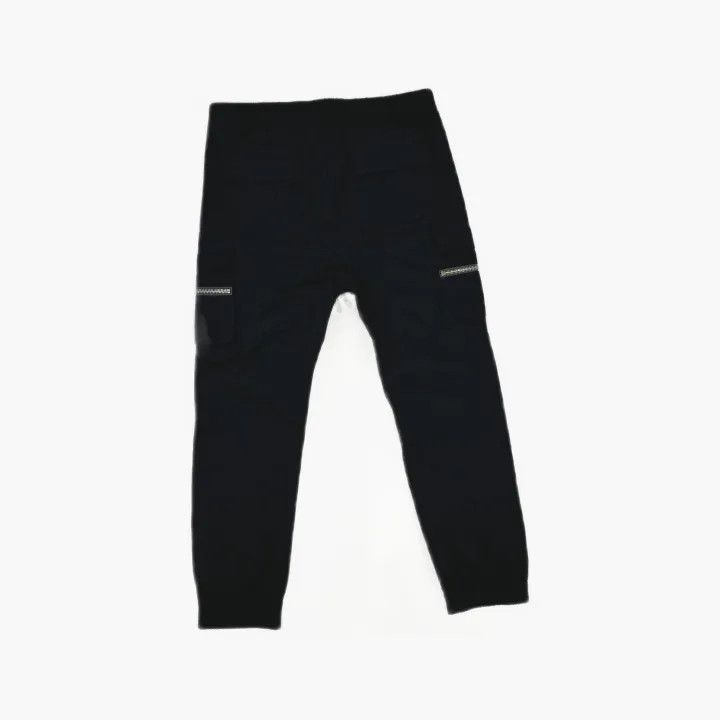 Rick Owens Rick Owens Black Casual Cargo Pants for Men 0079 Size US 44 / EU 60 - 3 Thumbnail