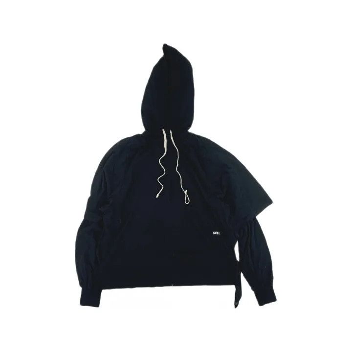 Rick Owens Rick Owens DRKSHDW Layered Hoodie for Men 0079 Size US L / EU 52-54 / 3 - 2 Thumbnail