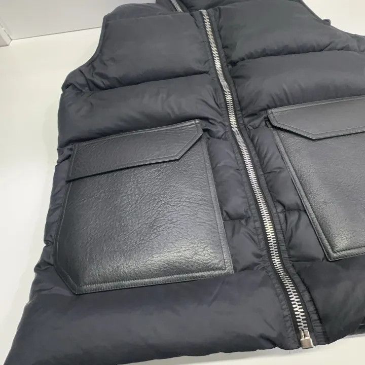 Rick Owens Rick Owens Black Padded Pocket Vest 0079 Size US M / EU 48-50 / 2 - 11 Thumbnail