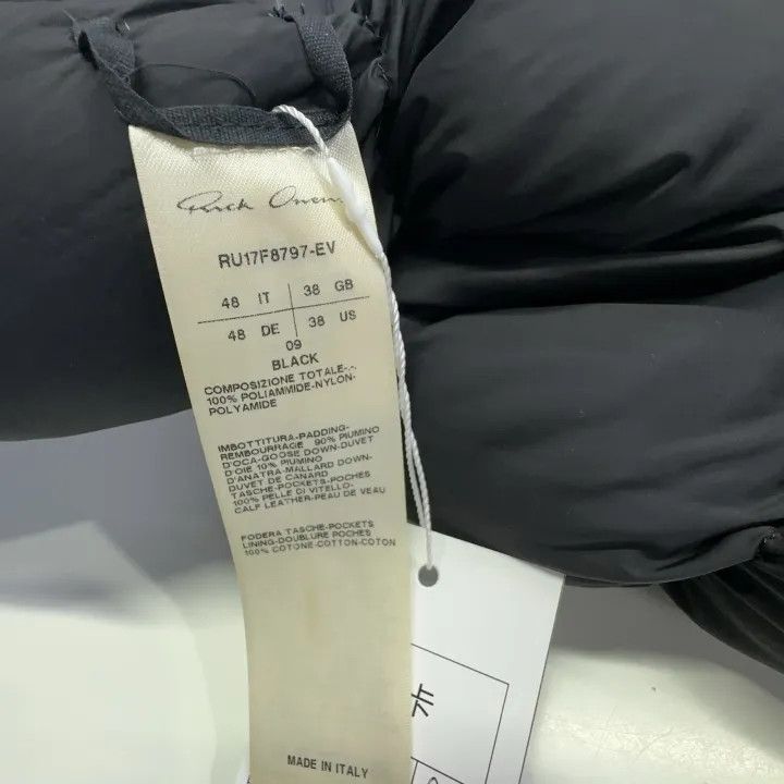 Rick Owens Rick Owens Black Padded Pocket Vest 0079 Size US M / EU 48-50 / 2 - 5 Thumbnail