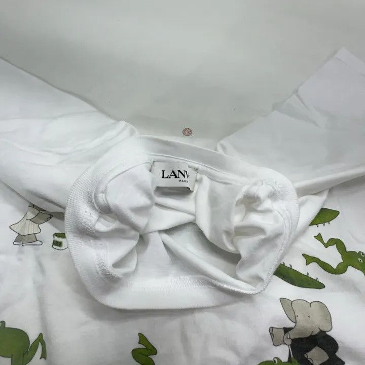 Lanvin Lanvin Graphic Print Comfortable Pullover T-Shirt 0079 Size US L / EU 52-54 / 3 - 6 Thumbnail