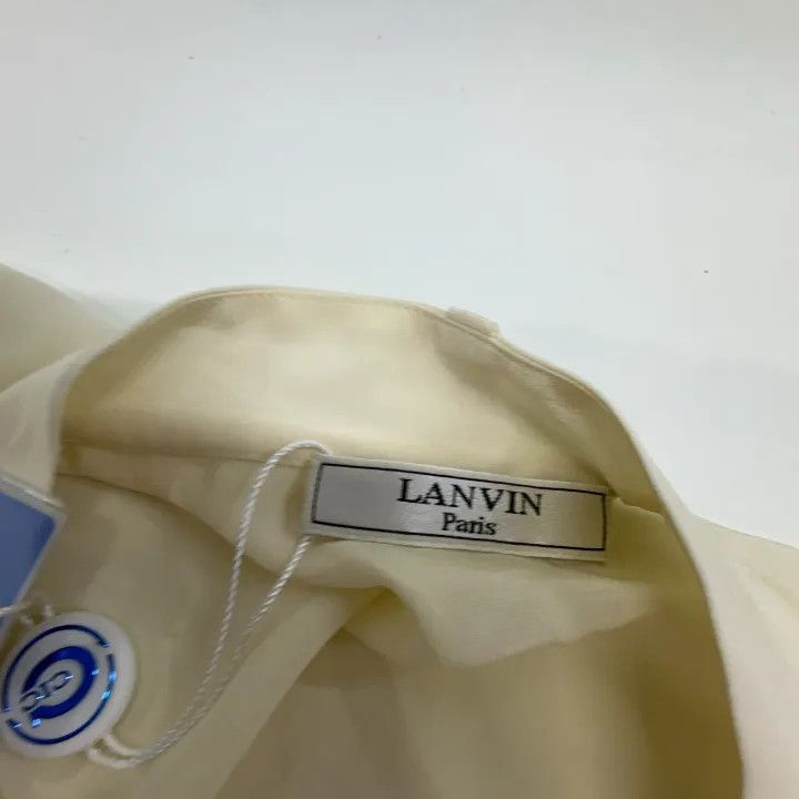 Lanvin Lanvin Casual Solid Long Sleeve Shirt 0079 Size US S / EU 44-46 / 1 - 5 Thumbnail