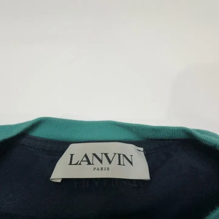 Lanvin Lanvin Black Graphic Print Short Sleeve T-Shirt 0079 Size US L / EU 52-54 / 3 - 4 Thumbnail