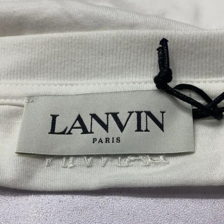 Lanvin Lanvin Logo Printed Short Sleeve T-Shirt 0079 Size US L / EU 52-54 / 3 - 4 Thumbnail