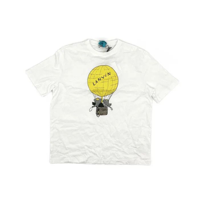 Lanvin Lanvin Printed Short Sleeve T-Shirt for Men 0079 Size US M / EU 48-50 / 2 - 2 Thumbnail