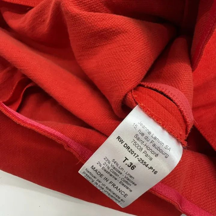 Lanvin Lanvin Fashionable Solid Color Dress 0079 Size US 36 / EU 52 - 4 Thumbnail