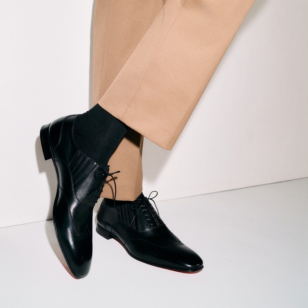 Christian Louboutin my amor w black Size US 13 / EU 46 - 2 Thumbnail