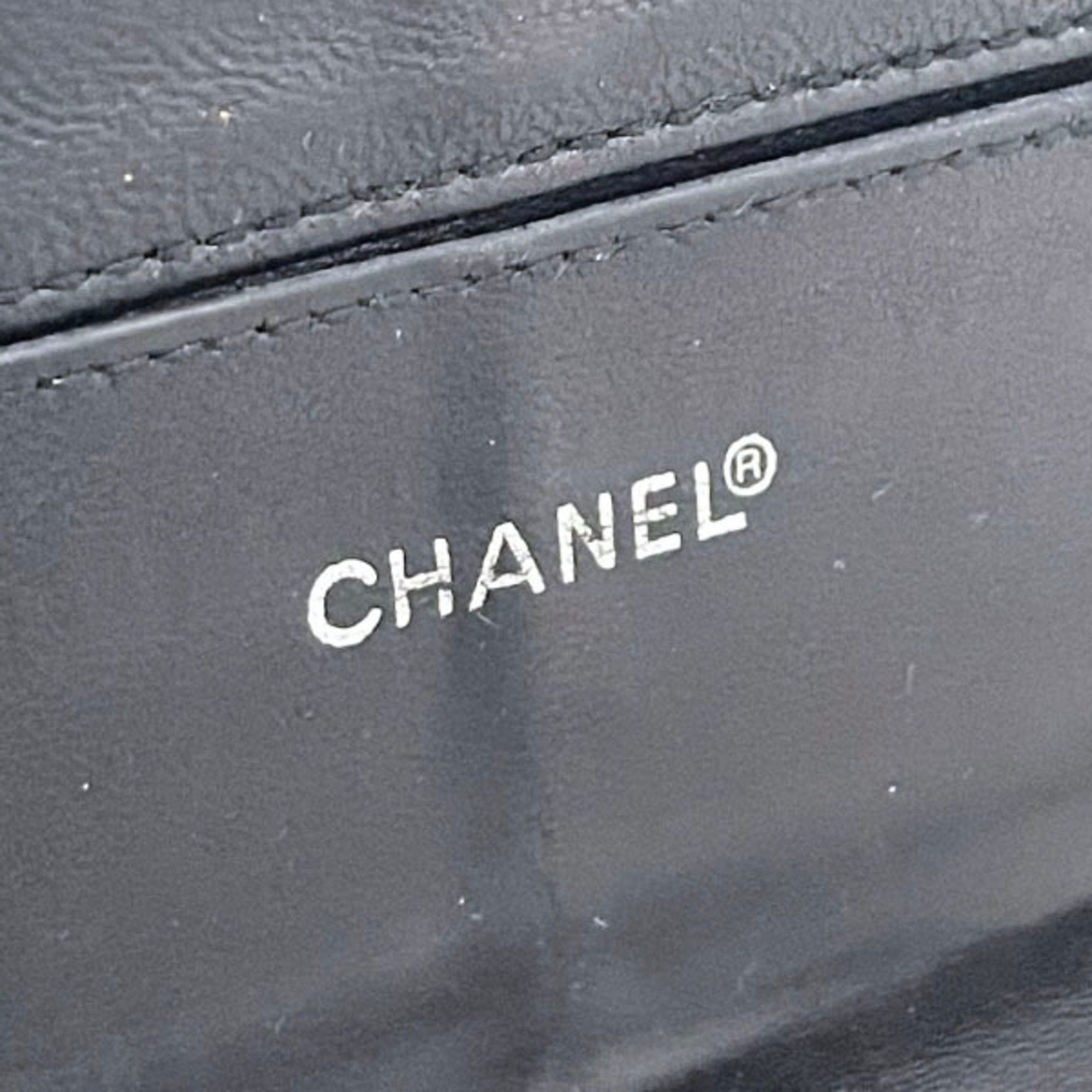 Chanel Chanel Long Wallet New Travel Line Bi-fold Nylon Jacquard Black A15788 CHANEL CC Coco Mark MM-15234 Size ONE SIZE - 10 Thumbnail