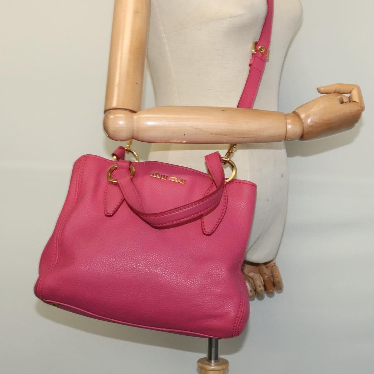 Miu Miu Miu Miu Vitello handbag Size ONE SIZE - 14 Thumbnail
