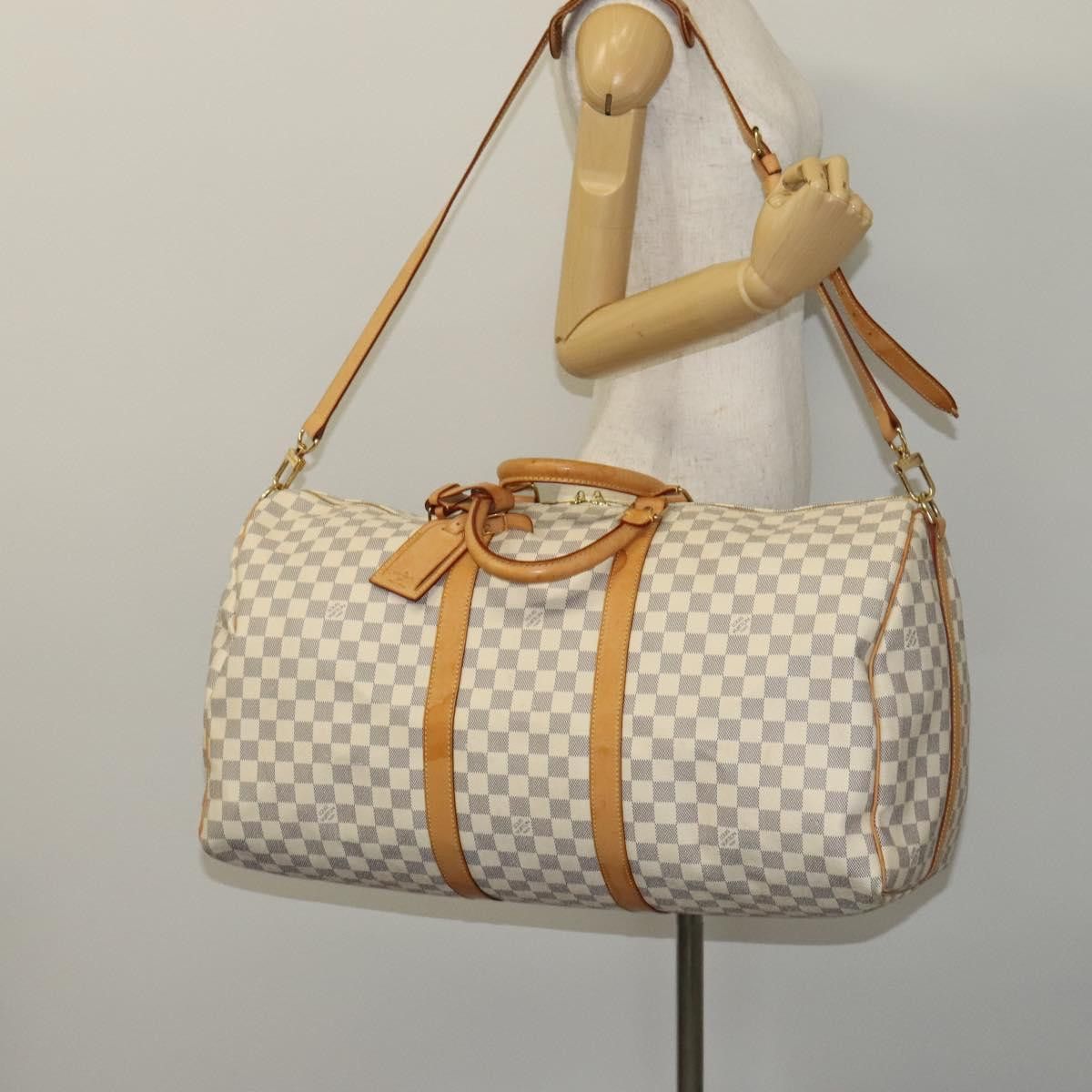 Louis Vuitton Louis Vuitton Keepall Bandouliere 55 travel Size ONE SIZE - 15 Thumbnail