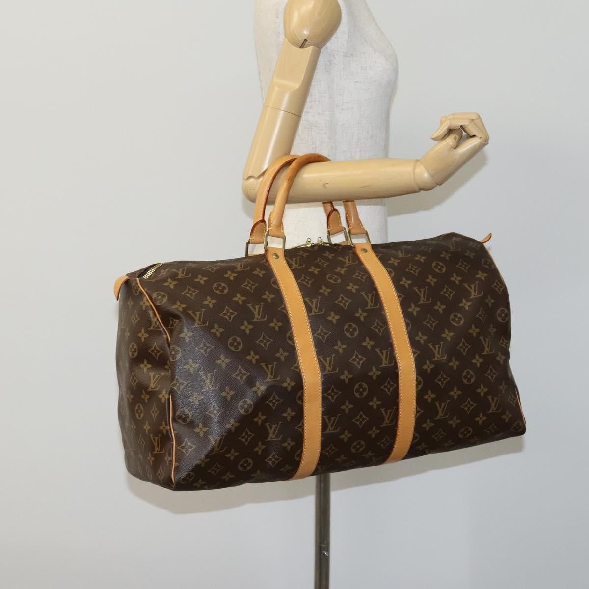 Louis Vuitton Louis Vuitton Keepall 50 travel Size ONE SIZE - 18 Thumbnail