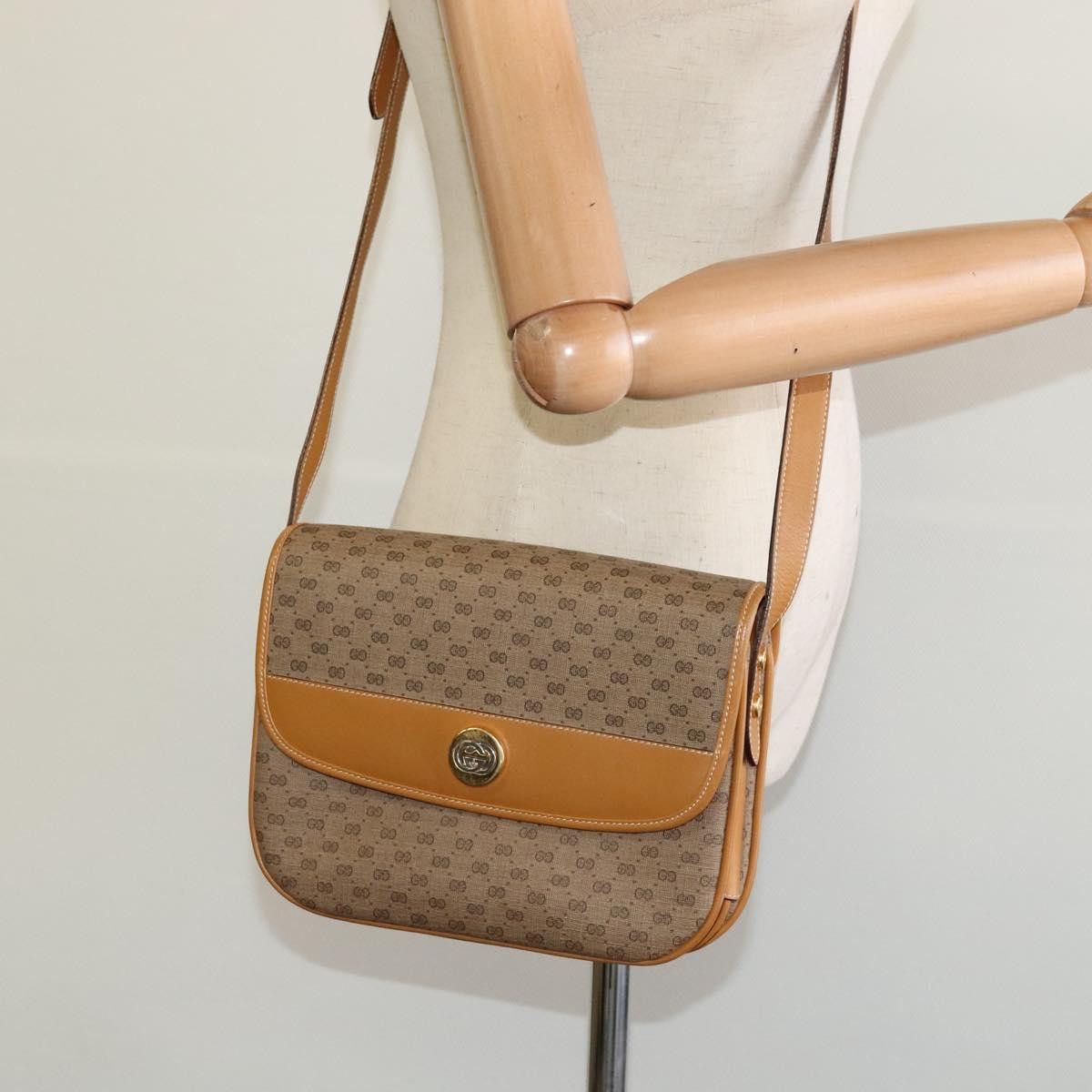 Gucci Gucci Micro Small GG Canvas shoulder Size ONE SIZE - 12 Thumbnail
