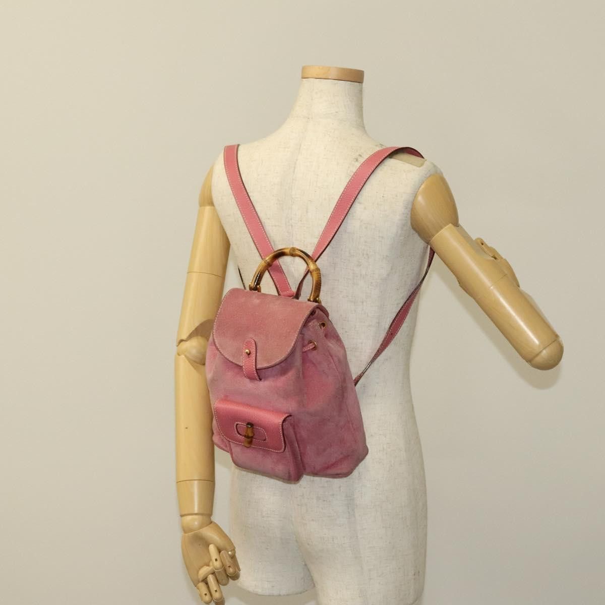 Gucci Gucci Bamboo backpack Size ONE SIZE - 15 Thumbnail