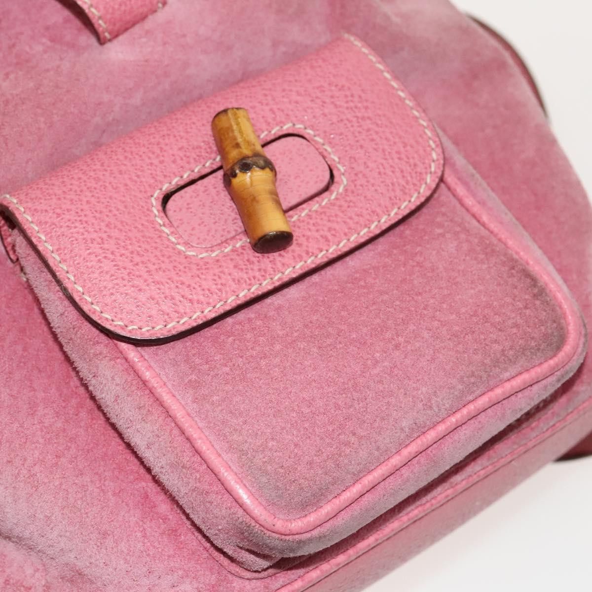 Gucci Gucci Bamboo backpack Size ONE SIZE - 18 Thumbnail