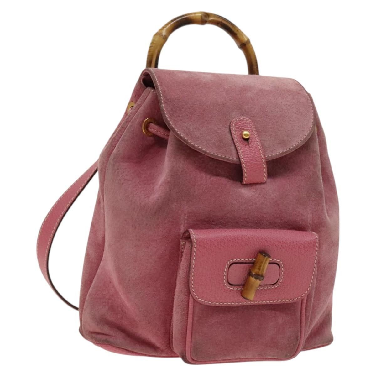 Gucci Gucci Bamboo backpack Size ONE SIZE - 20 Thumbnail