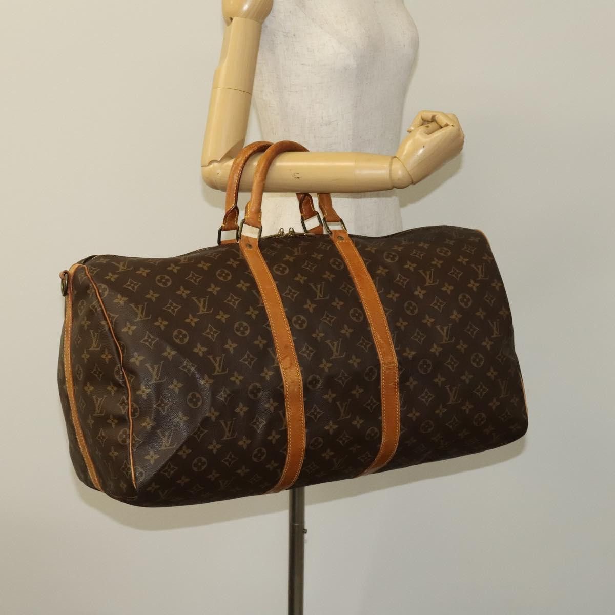 Louis Vuitton Louis Vuitton Keepall 55 travel Size ONE SIZE - 15 Thumbnail