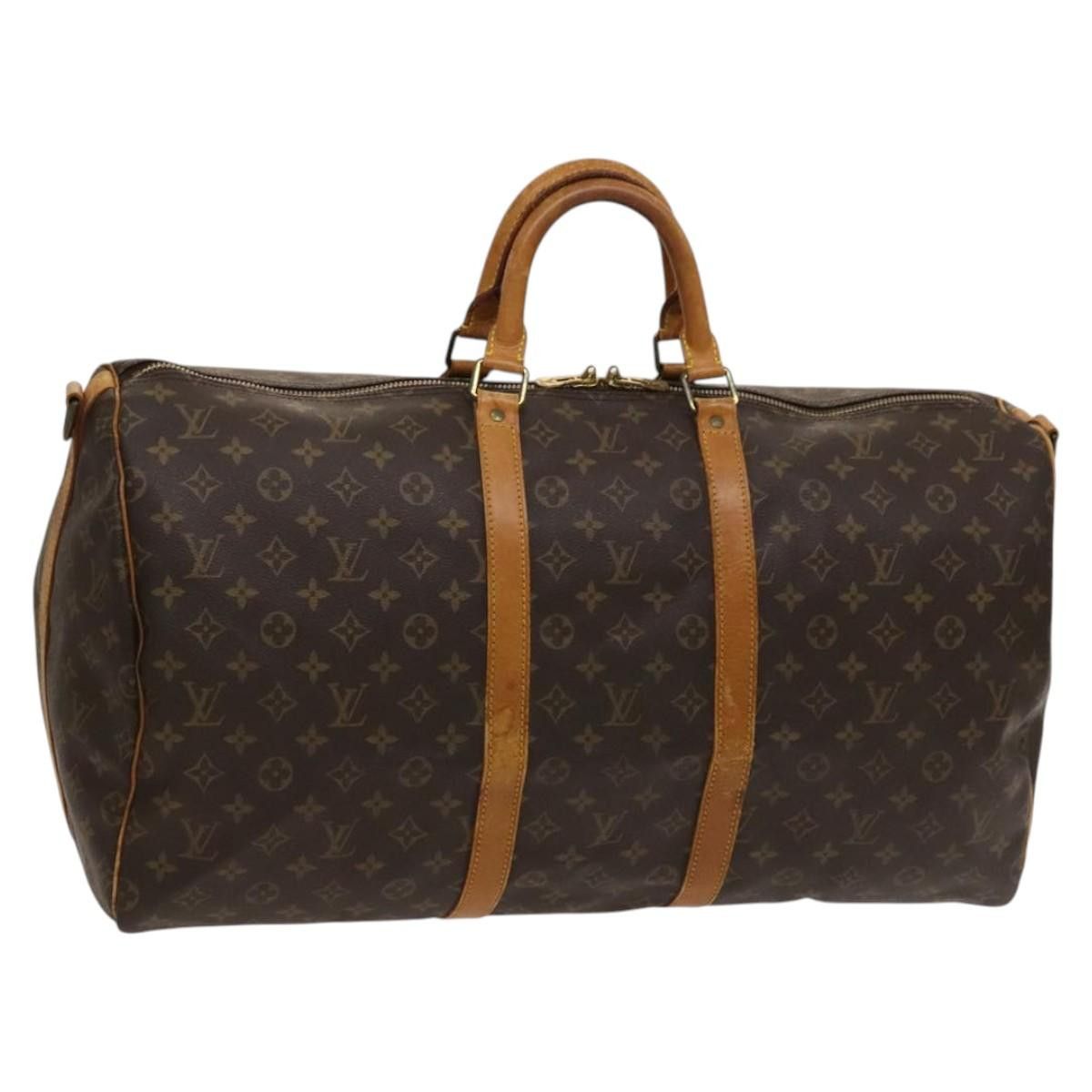 Louis Vuitton Louis Vuitton Keepall 55 travel Size ONE SIZE - 16 Thumbnail
