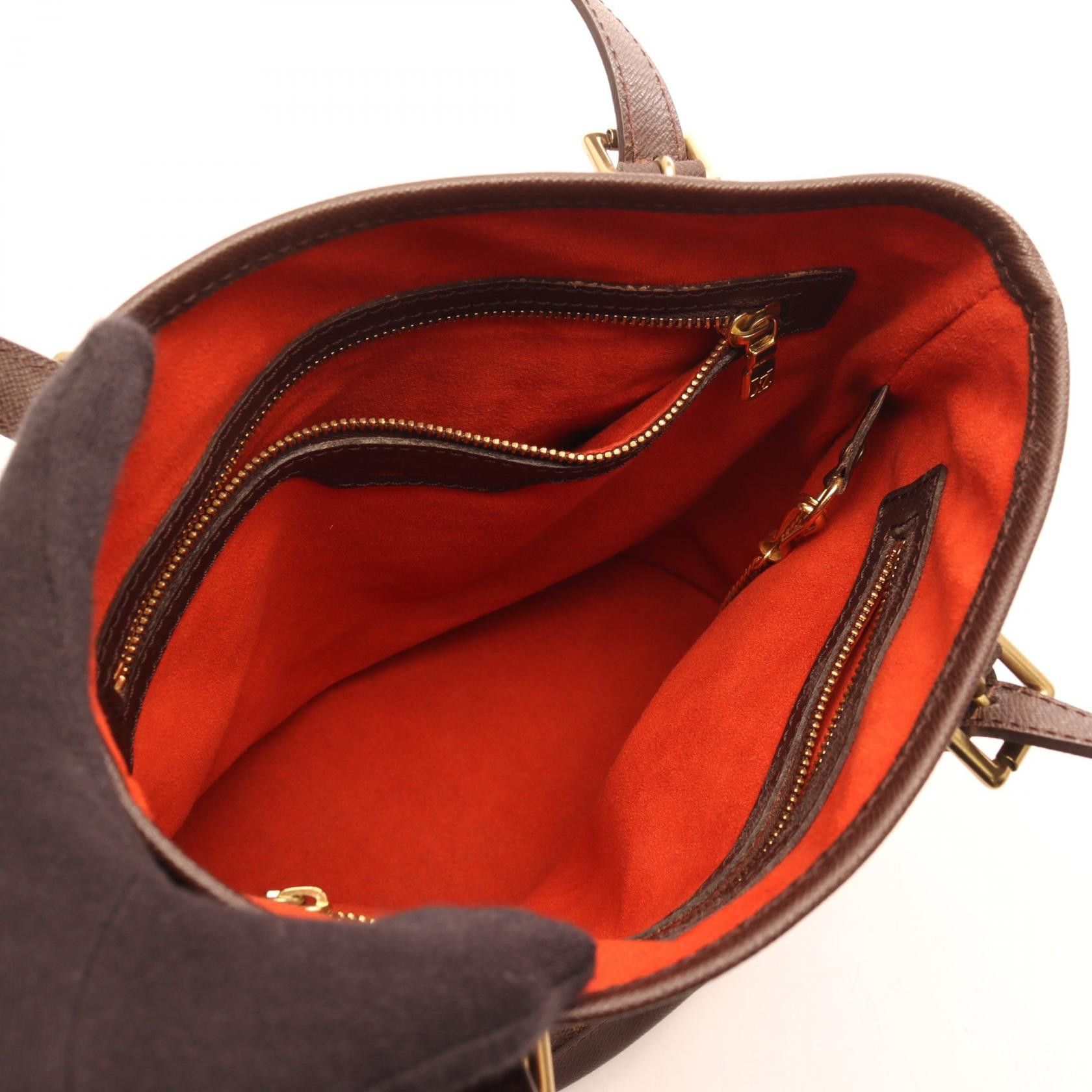 Louis Vuitton Louis Vuitton Louis Vuitton Marais Damier Ebene Coated Canvas Tote Bag Canvas Tote Bag N42240 Size ONE SIZE - 3 Thumbnail