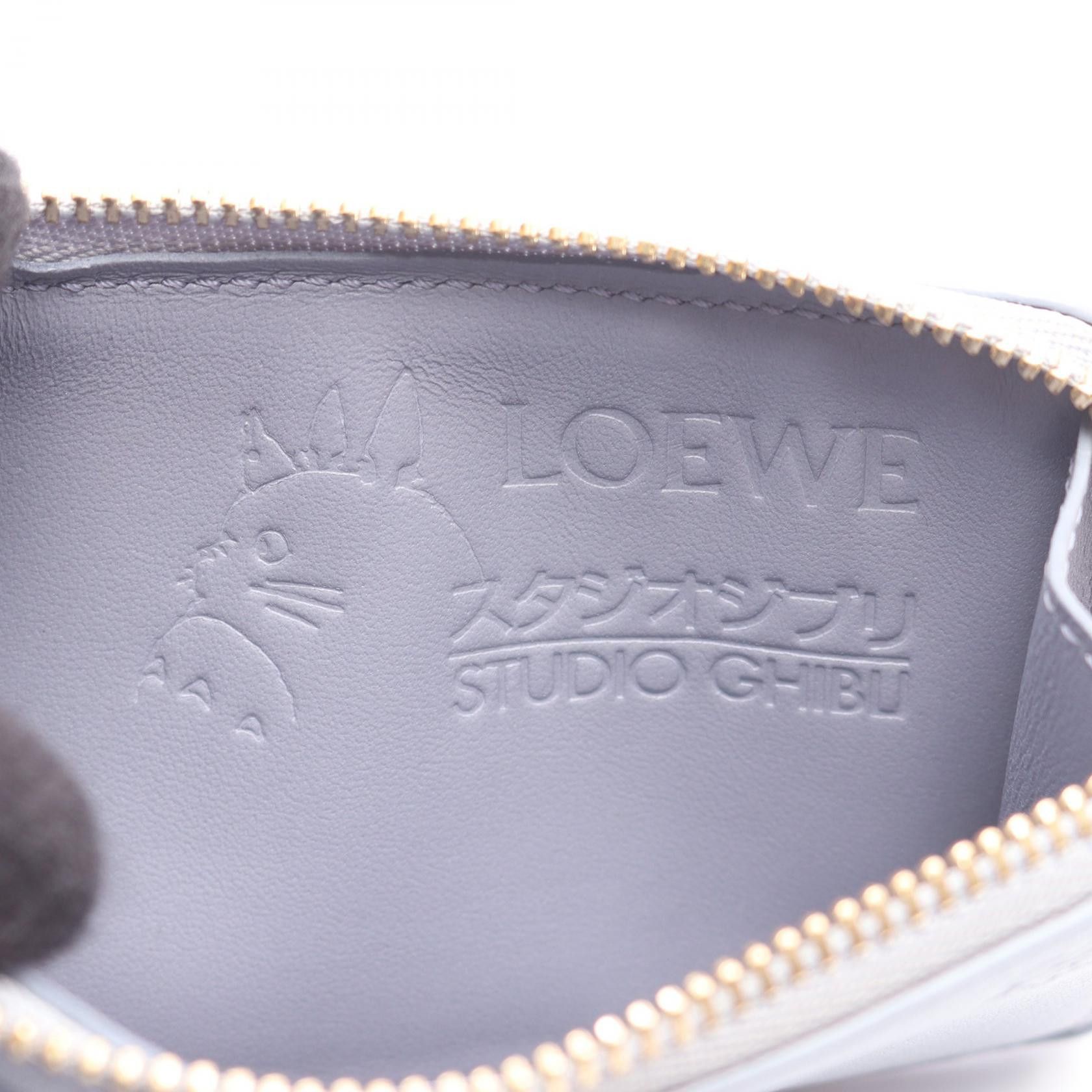 Loewe Loewe Loewe LOEWE × STUDIO GHIBLI Coin Card Holder Leather Coin Card Holder Limited Leather Coin Case C643Z40X Size ONE SIZE - 4 Thumbnail