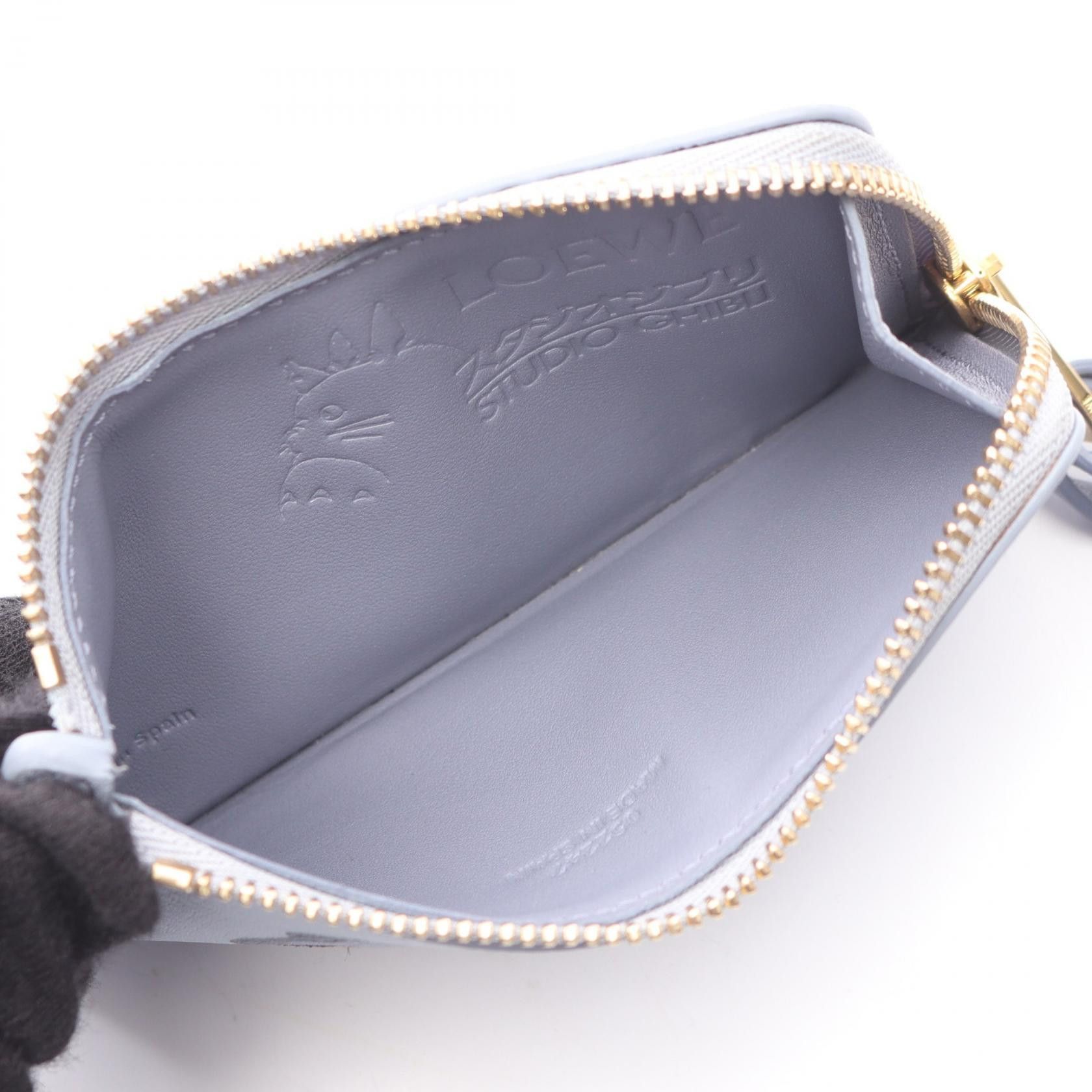 Loewe Loewe Loewe LOEWE × STUDIO GHIBLI Coin Card Holder Leather Coin Card Holder Limited Leather Coin Case C643Z40X Size ONE SIZE - 3 Thumbnail