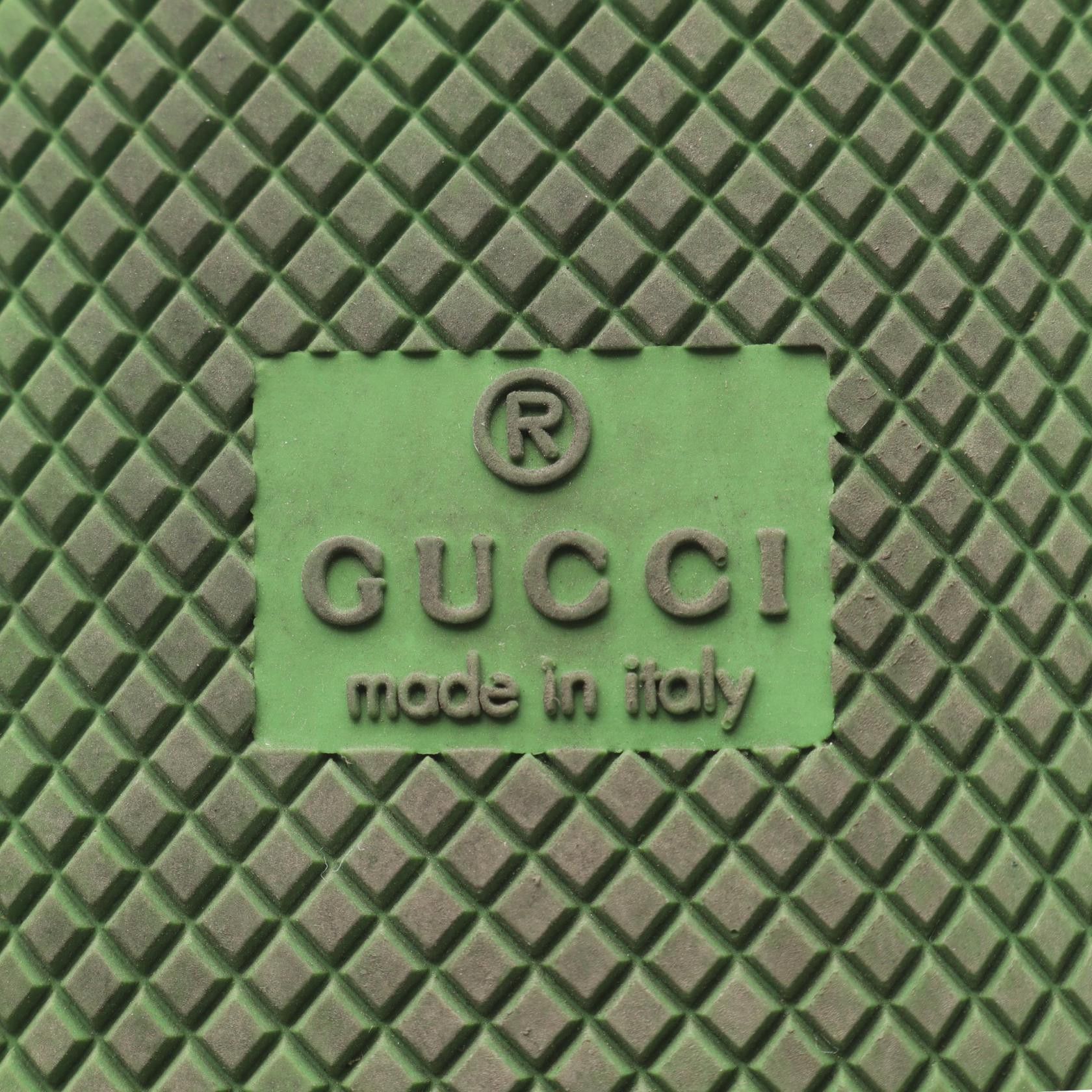 Gucci Gucci Gucci Basket Interlocking G Leather Fabric Sneakers Leather Shoes 661303 Size ONE SIZE - 6 Thumbnail