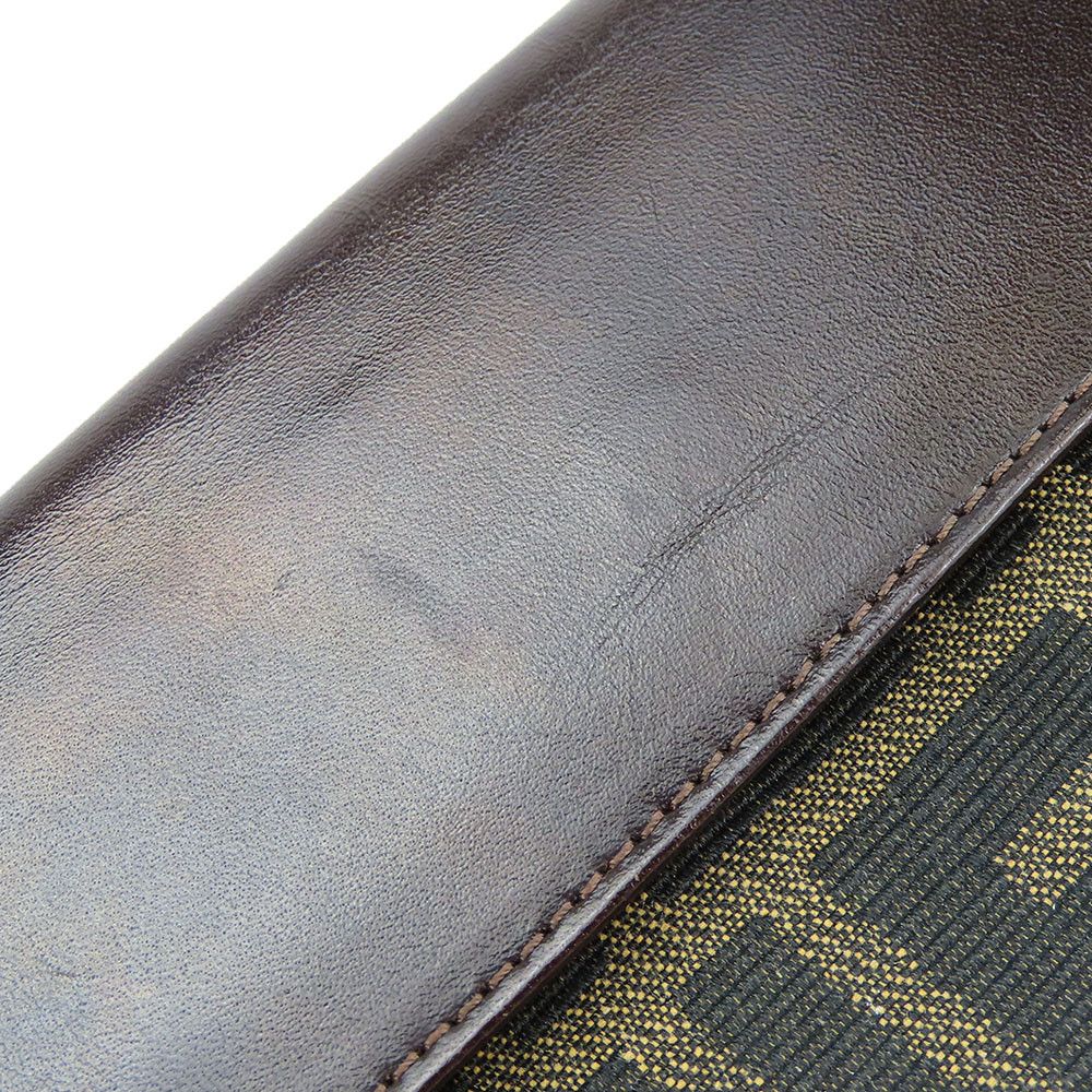 Fendi Fendi Fendi Zucca Canvas Leather Wallet Canvas Long Wallet Size ONE SIZE - 9 Thumbnail