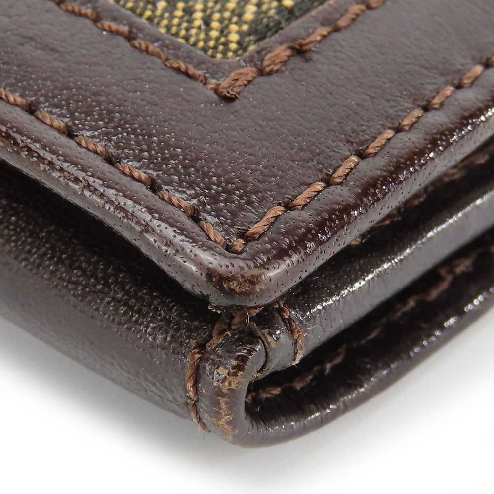 Fendi Fendi Fendi Zucca Canvas Leather Wallet Canvas Long Wallet Size ONE SIZE - 7 Thumbnail
