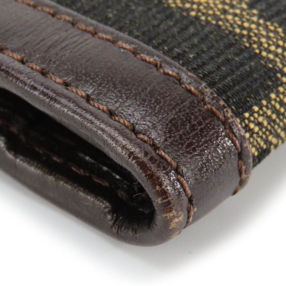 Fendi Fendi Fendi Zucca Canvas Leather Wallet Canvas Long Wallet Size ONE SIZE - 8 Thumbnail