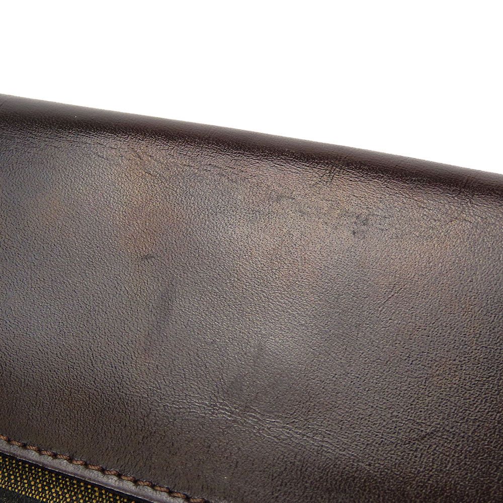 Fendi Fendi Fendi Zucca Canvas Leather Wallet Canvas Long Wallet Size ONE SIZE - 10 Thumbnail