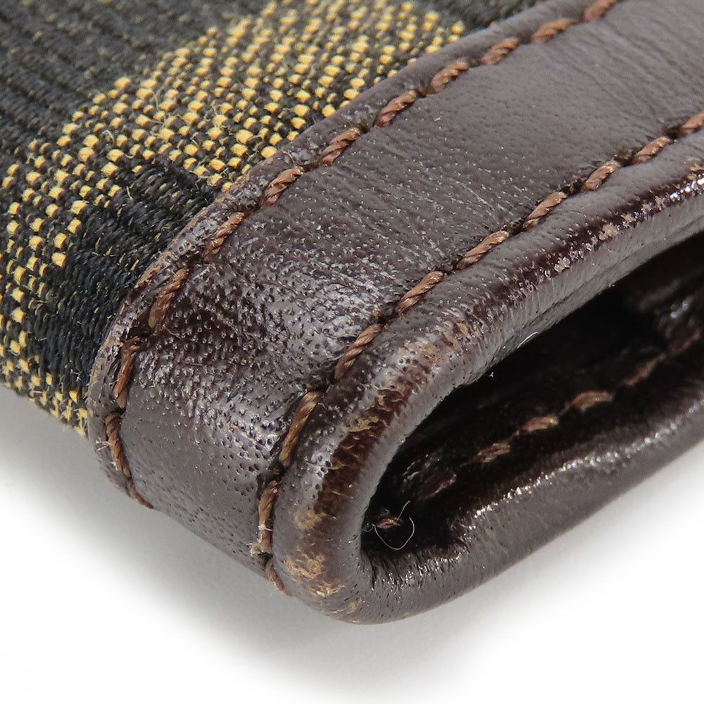 Fendi Fendi Fendi Zucca Canvas Leather Wallet Canvas Long Wallet Size ONE SIZE - 6 Thumbnail