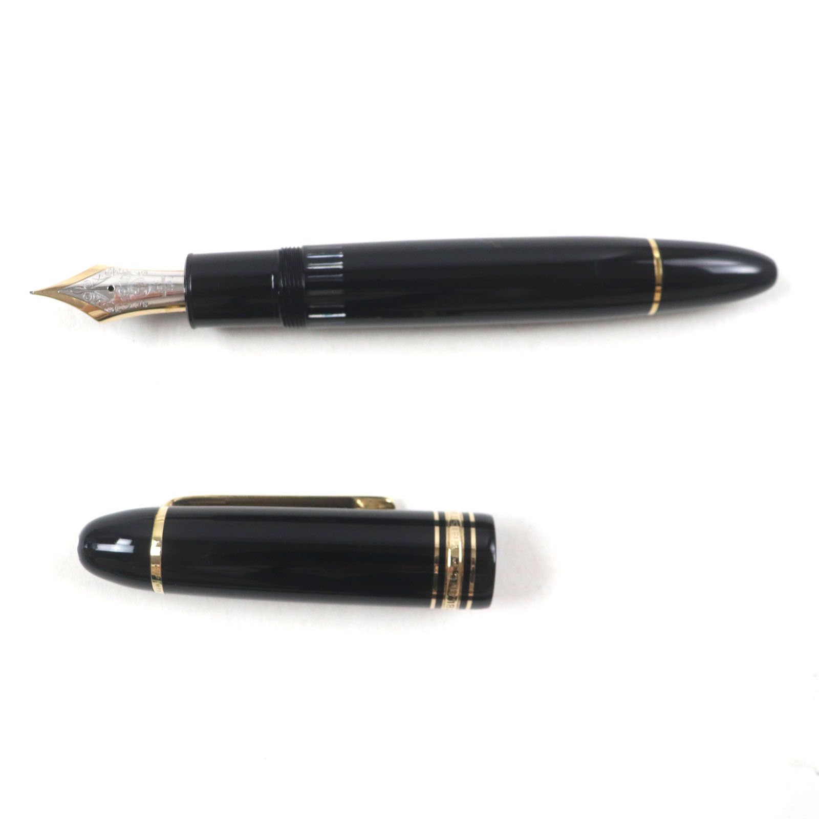 Montblanc Montblanc Montblanc Meisterstück 14K Fountain Pen Metal Pen Size ONE SIZE - 3 Thumbnail