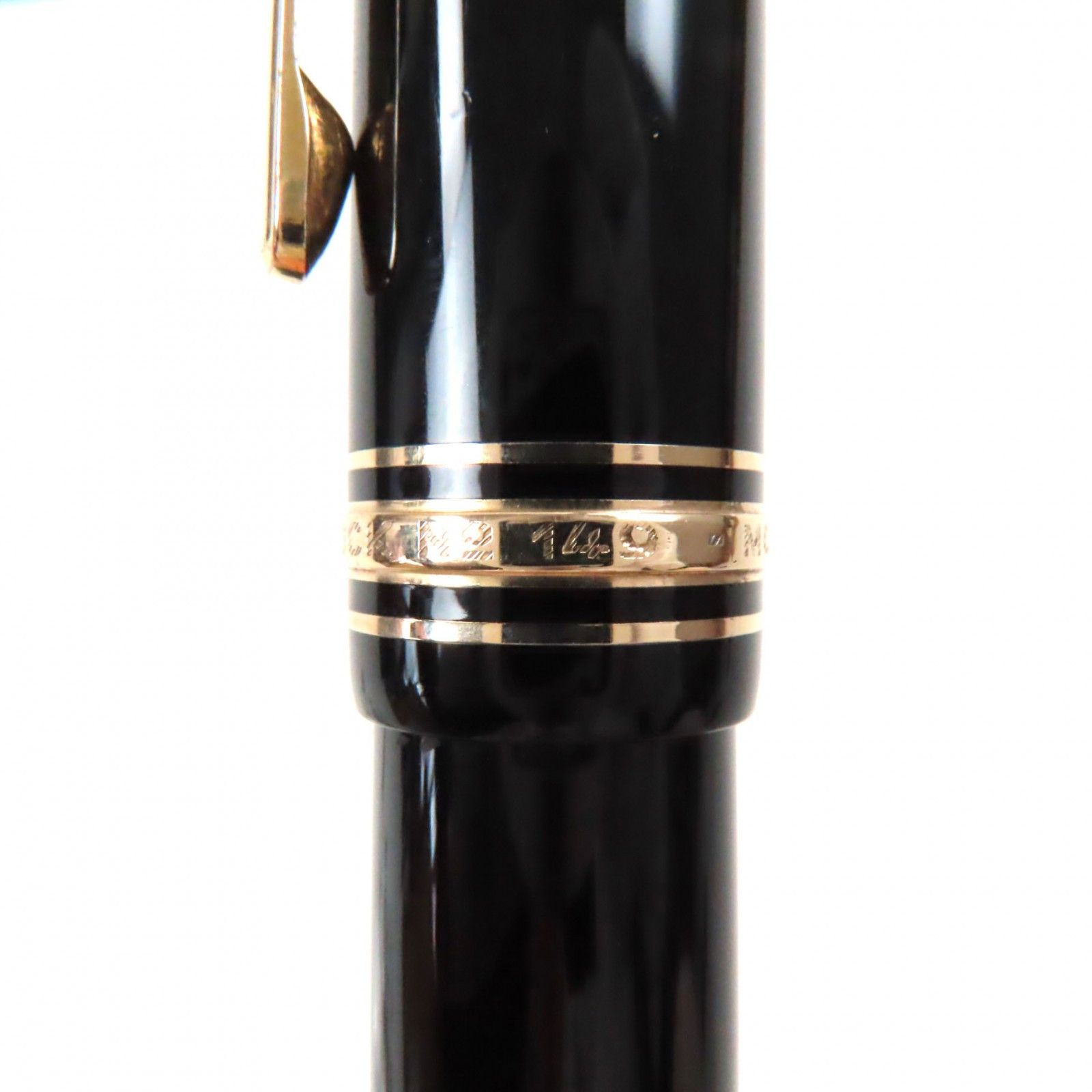 Montblanc Montblanc Montblanc Meisterstück 14K Fountain Pen Metal Pen Size ONE SIZE - 10 Thumbnail